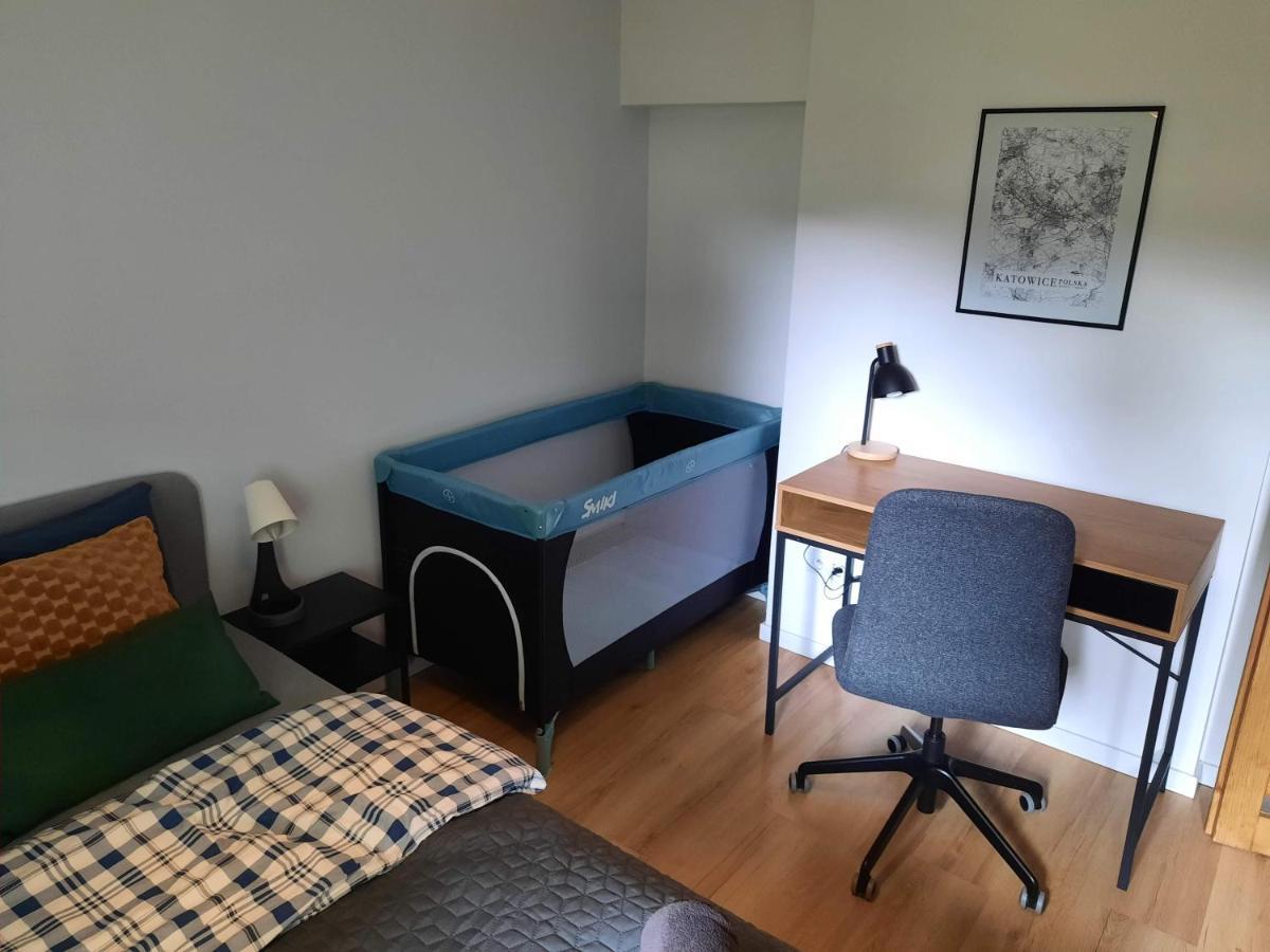 Apartment Rajzefiber - Spodek - Mck - Nospr Katowice Buitenkant foto